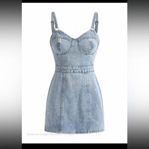Shein NWT Jean Dress